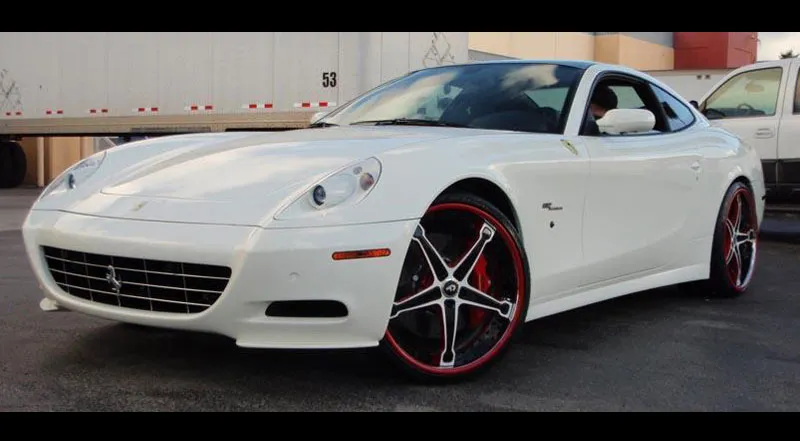 Ferrari Ferrari 612 on Forgiato Martellato wheels