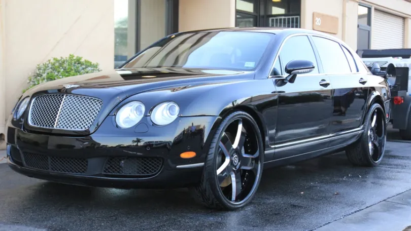 Bentley Flying Spur on Forgiato Barra wheels