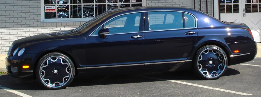Bentley Flying Spur on Forgiato Fiore wheels