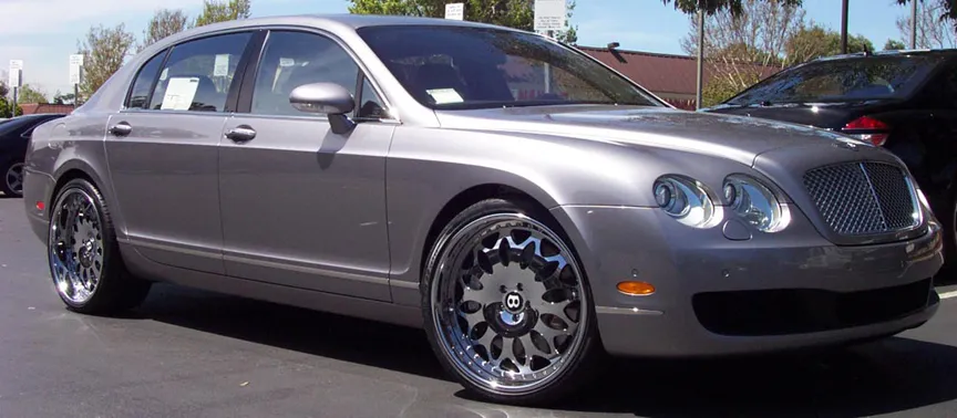 Bentley Flying Spur on Forgiato Grano wheels