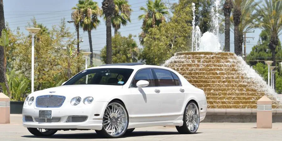 Bentley Flying Spur on Forgiato Taglio wheels