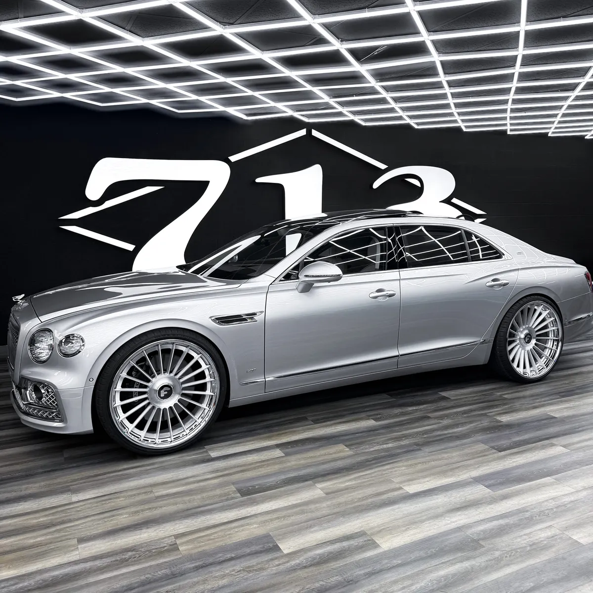 Bentley Flying Spur on Forgiato Tec wheels