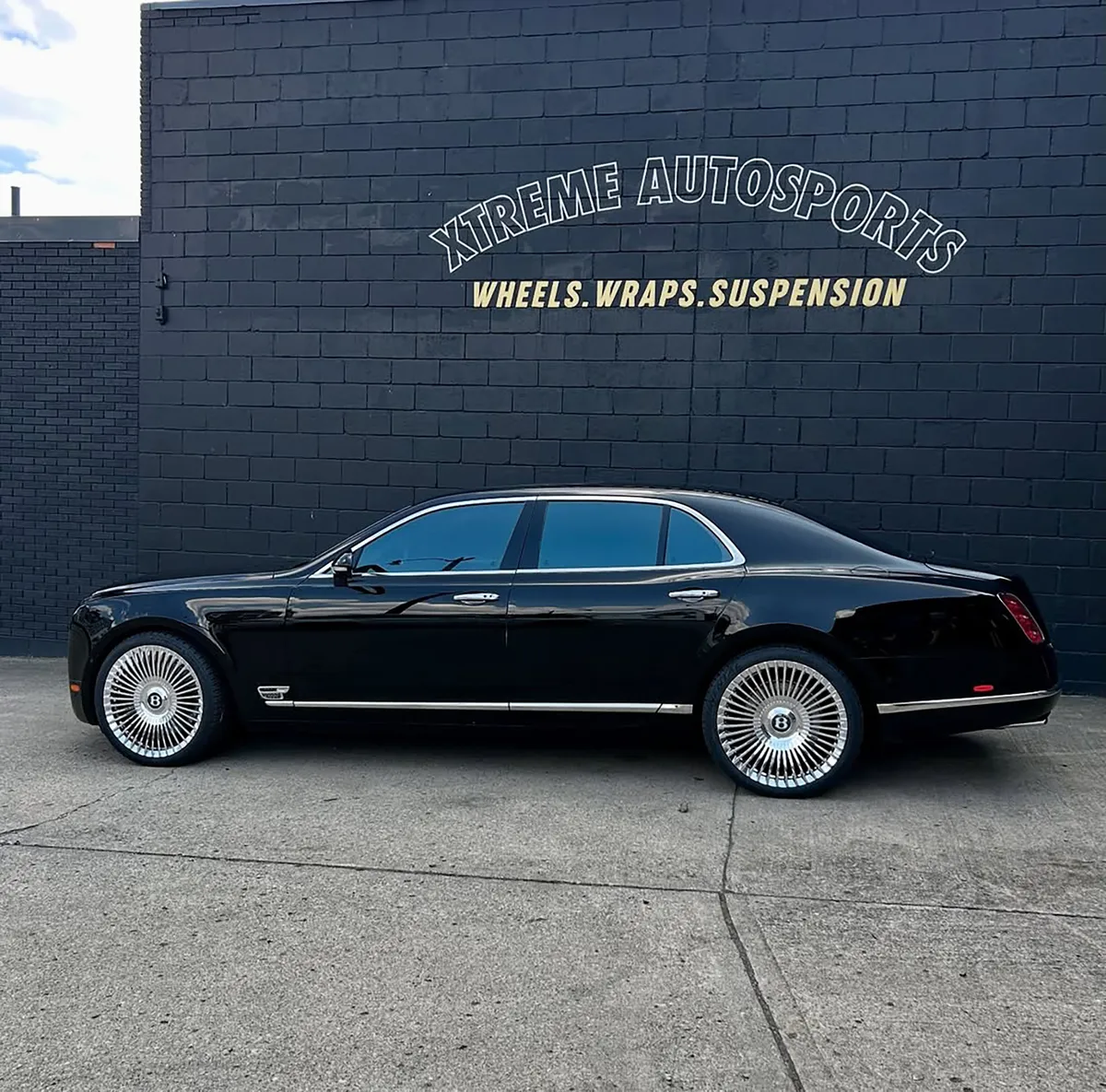 Bentley Flying Spur on Forgiato Trimestre-M wheels