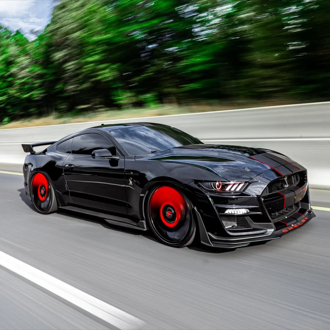 Ford Ford Mustang on Forgiato Twisted Trimestre wheels
