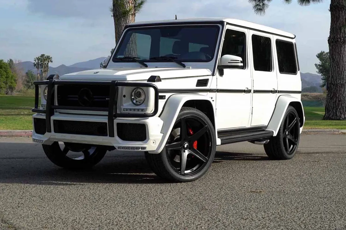 Mercedes-Benz G Wagon on Forgiato Aggio-M wheels