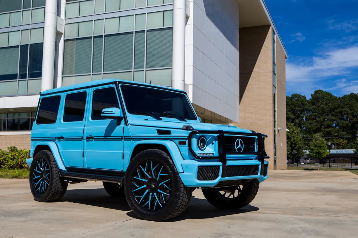 Mercedes-Benz G Wagon on Forgiato Blocco-ECL wheels
