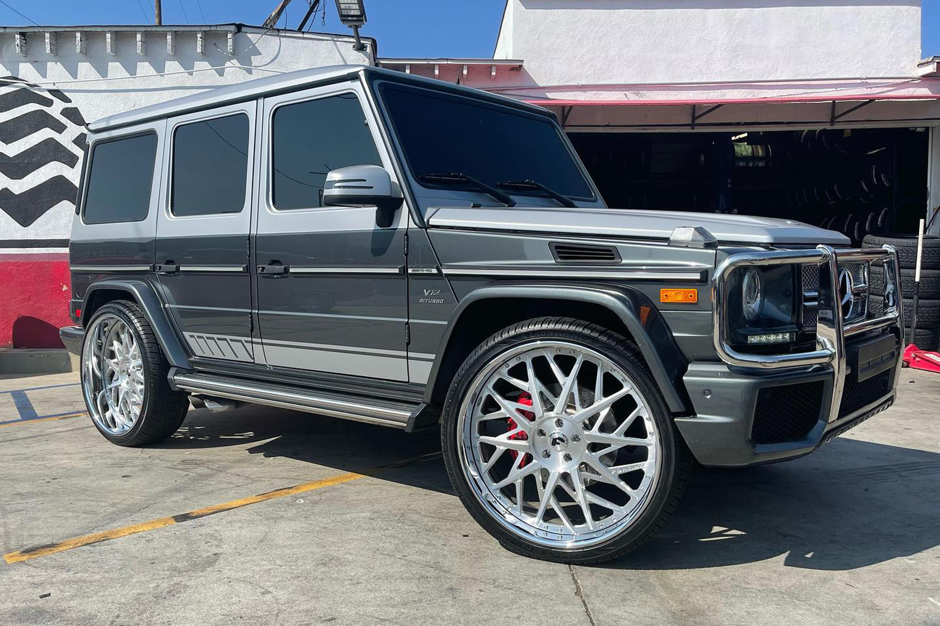 G Wagon on Blocco