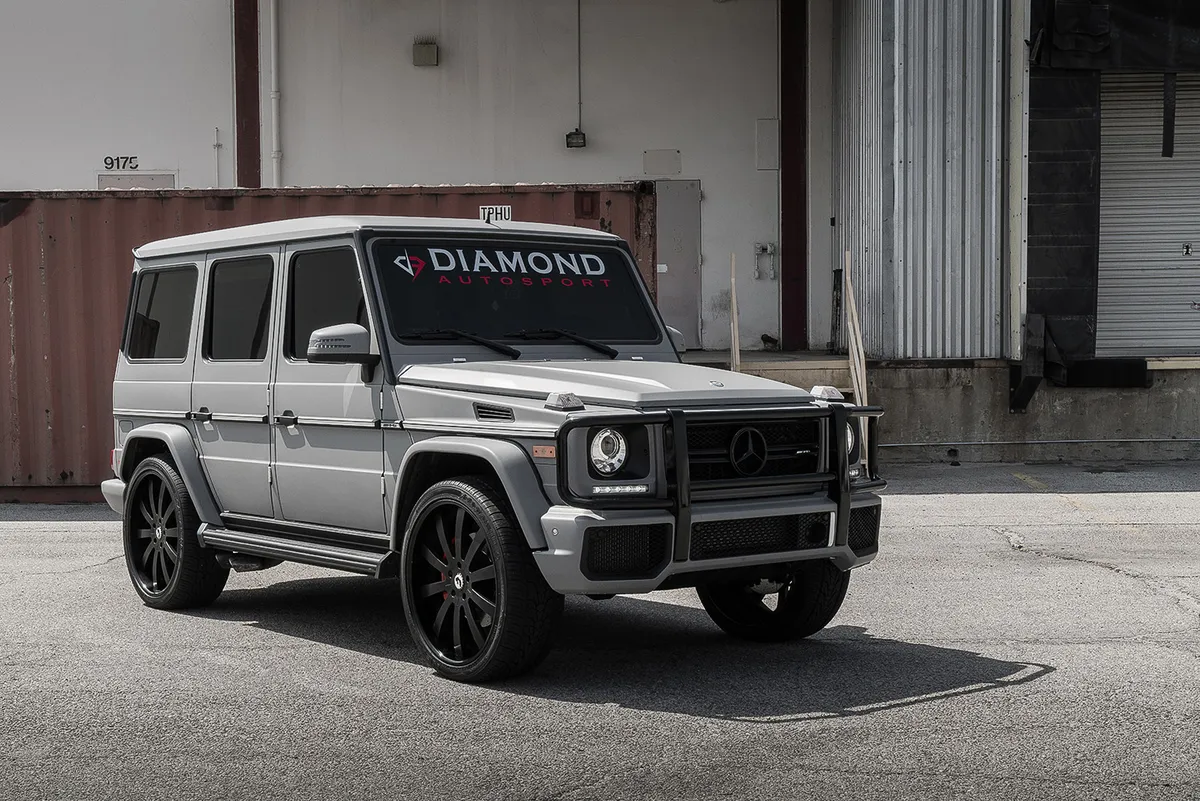 Mercedes-Benz G Wagon on Forgiato Concavo wheels