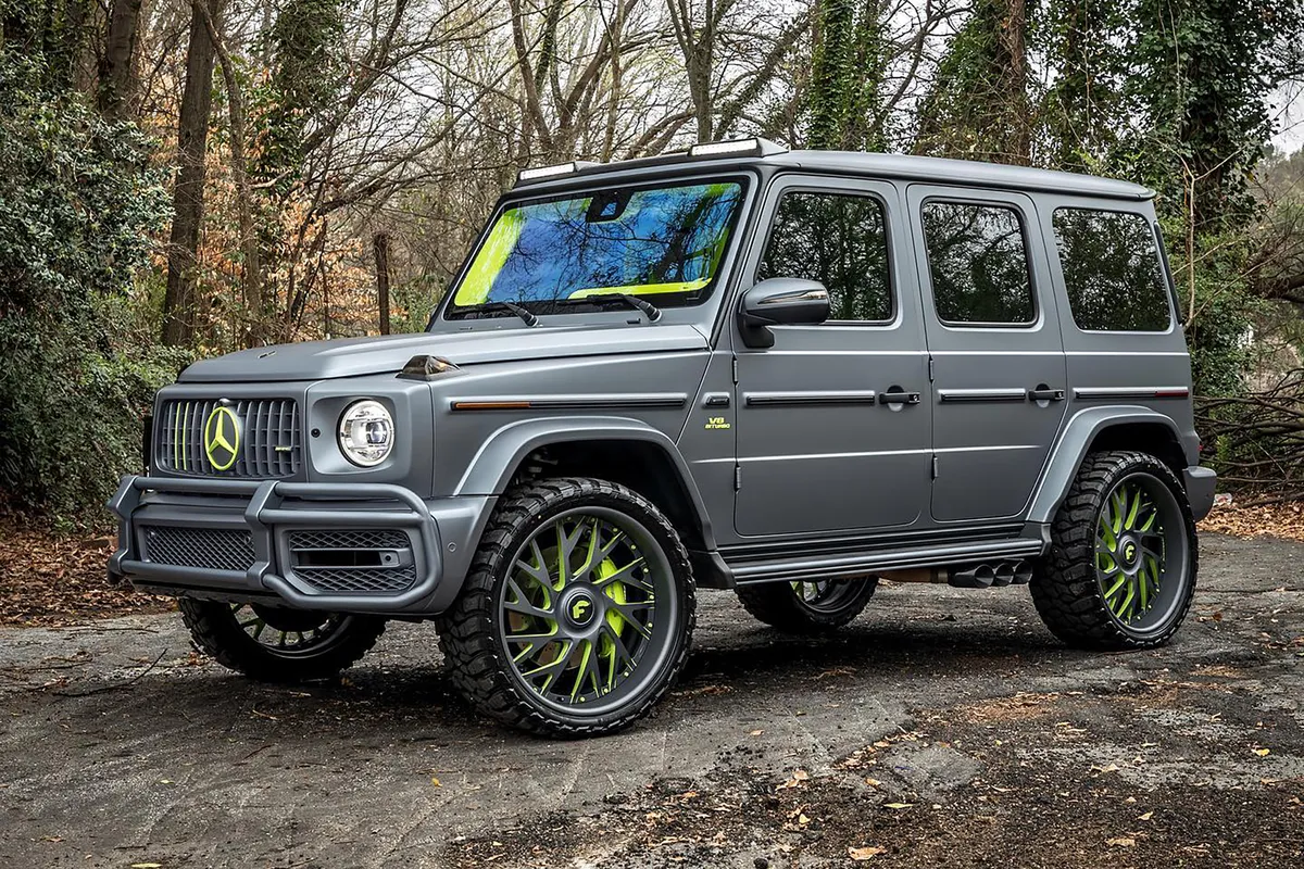 Mercedes-Benz G Wagon on Forgiato Concentrati-FF wheels
