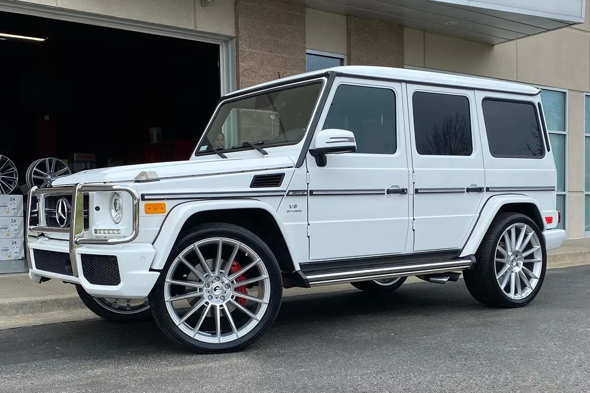 Mercedes-Benz G Wagon on Forgiato Flow 002 wheels
