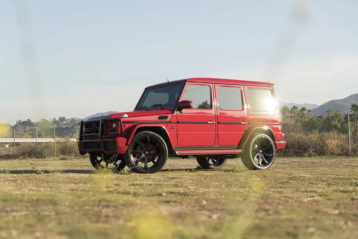 Mercedes-Benz G Wagon on Forgiato Fondare-M wheels