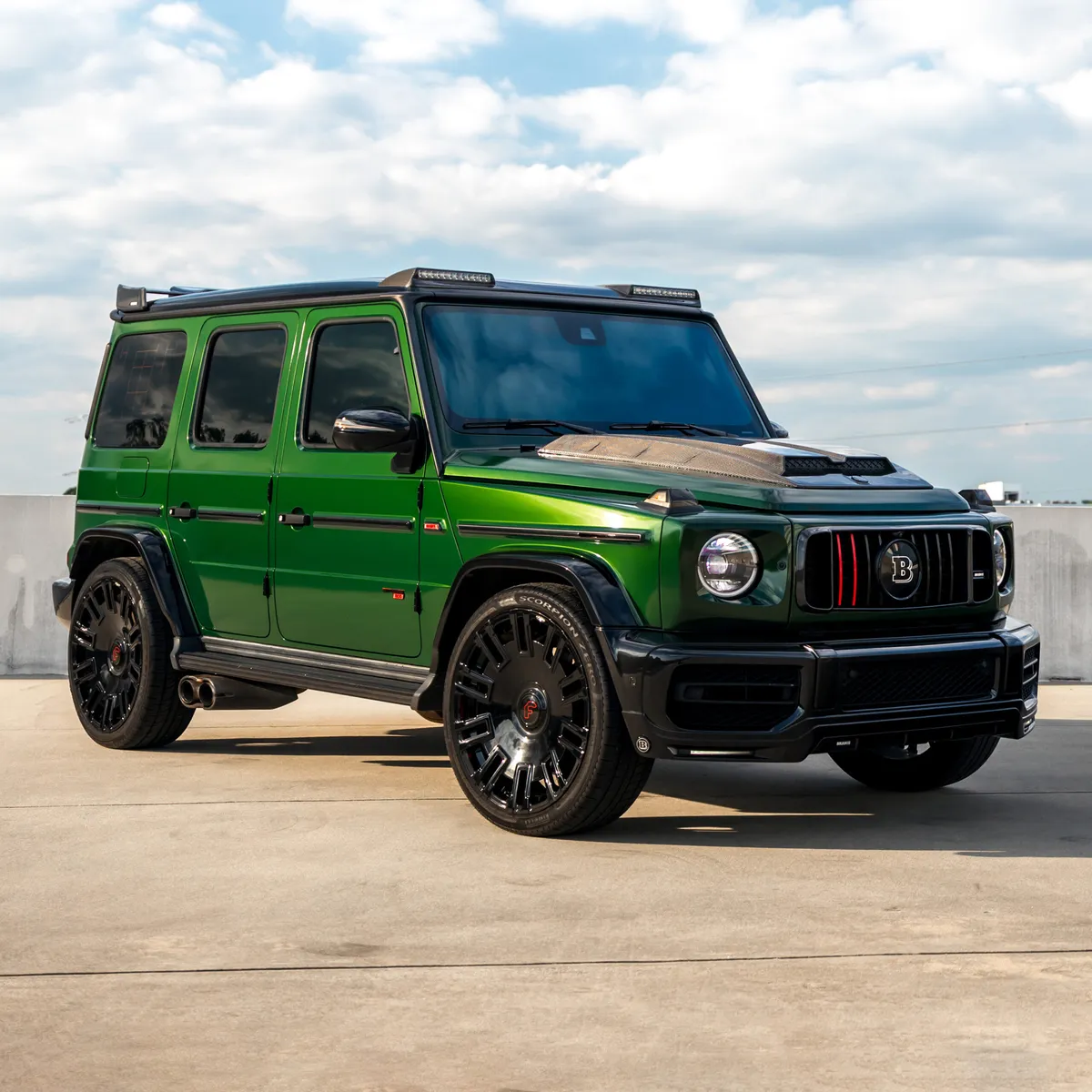 Mercedes-Benz G Wagon on Forgiato Licenziato wheels