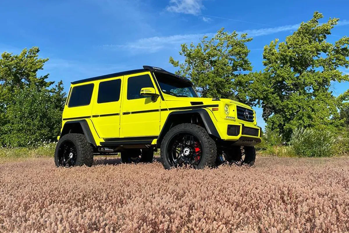 Mercedes-Benz G Wagon on Forgiato Quadrato-T wheels