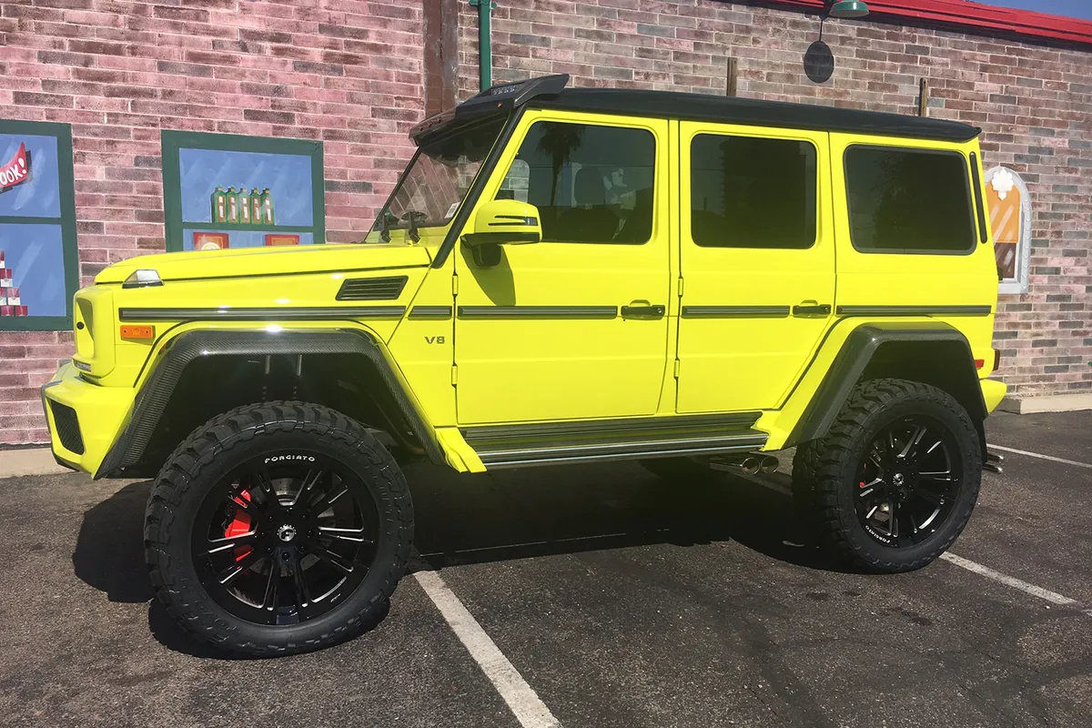Mercedes-Benz G Wagon on Forgiato Reggiseni-M wheels