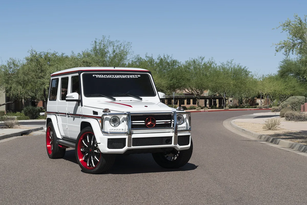 Mercedes-Benz G Wagon on Forgiato Taglio wheels