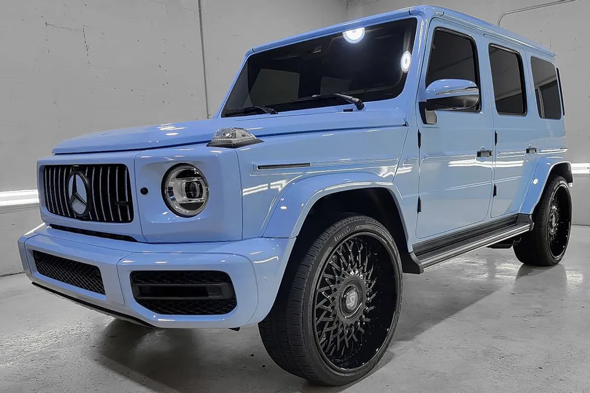 Mercedes-Benz G Wagon on Forgiato Tessutto wheels