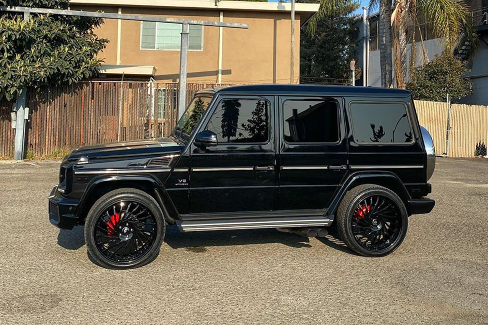 G Wagon on Ventoso