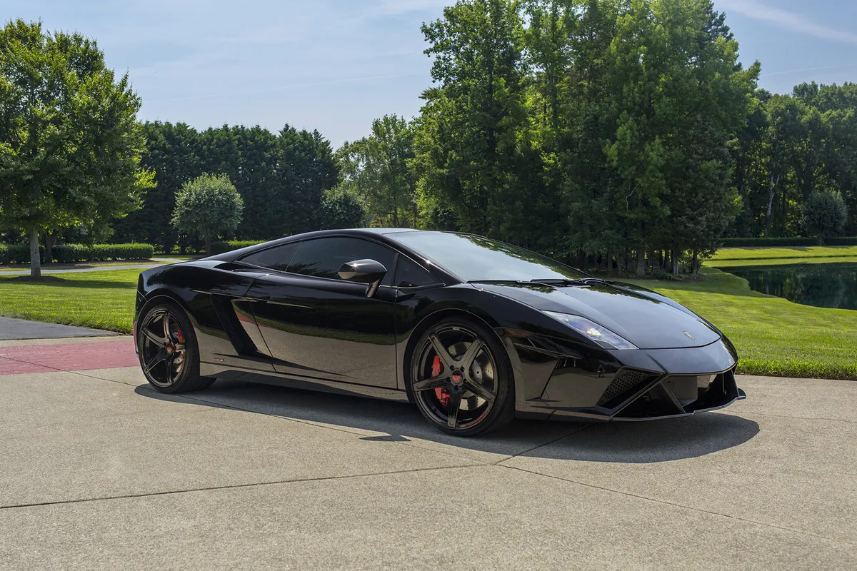 Lamborghini Gallardo on Forgiato Aggio-M wheels