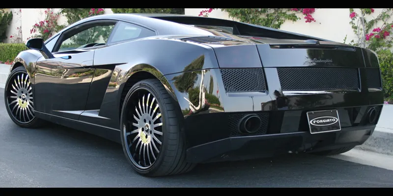 Lamborghini Gallardo on Forgiato Andata wheels