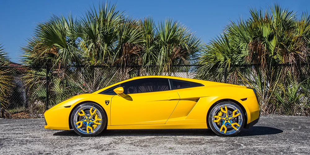 Lamborghini Gallardo on Forgiato Basamento wheels