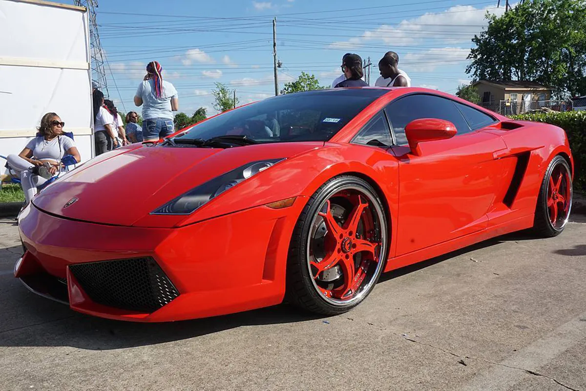 Lamborghini Gallardo on Forgiato Curva wheels
