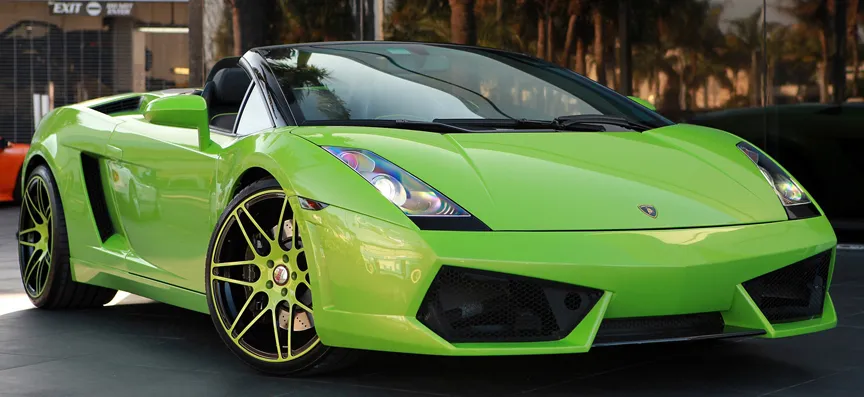 Lamborghini Gallardo on Forgiato Pinzette wheels