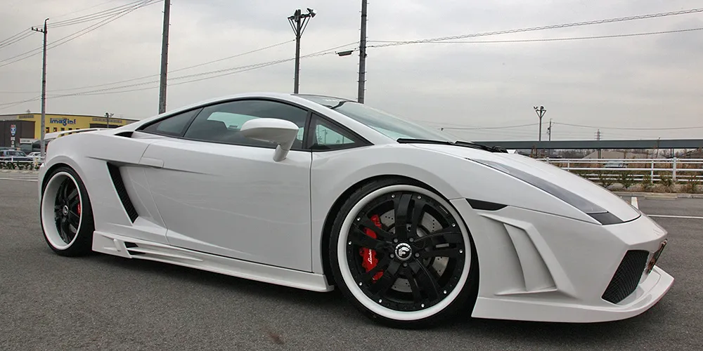 Lamborghini Gallardo on Forgiato Rasoio wheels