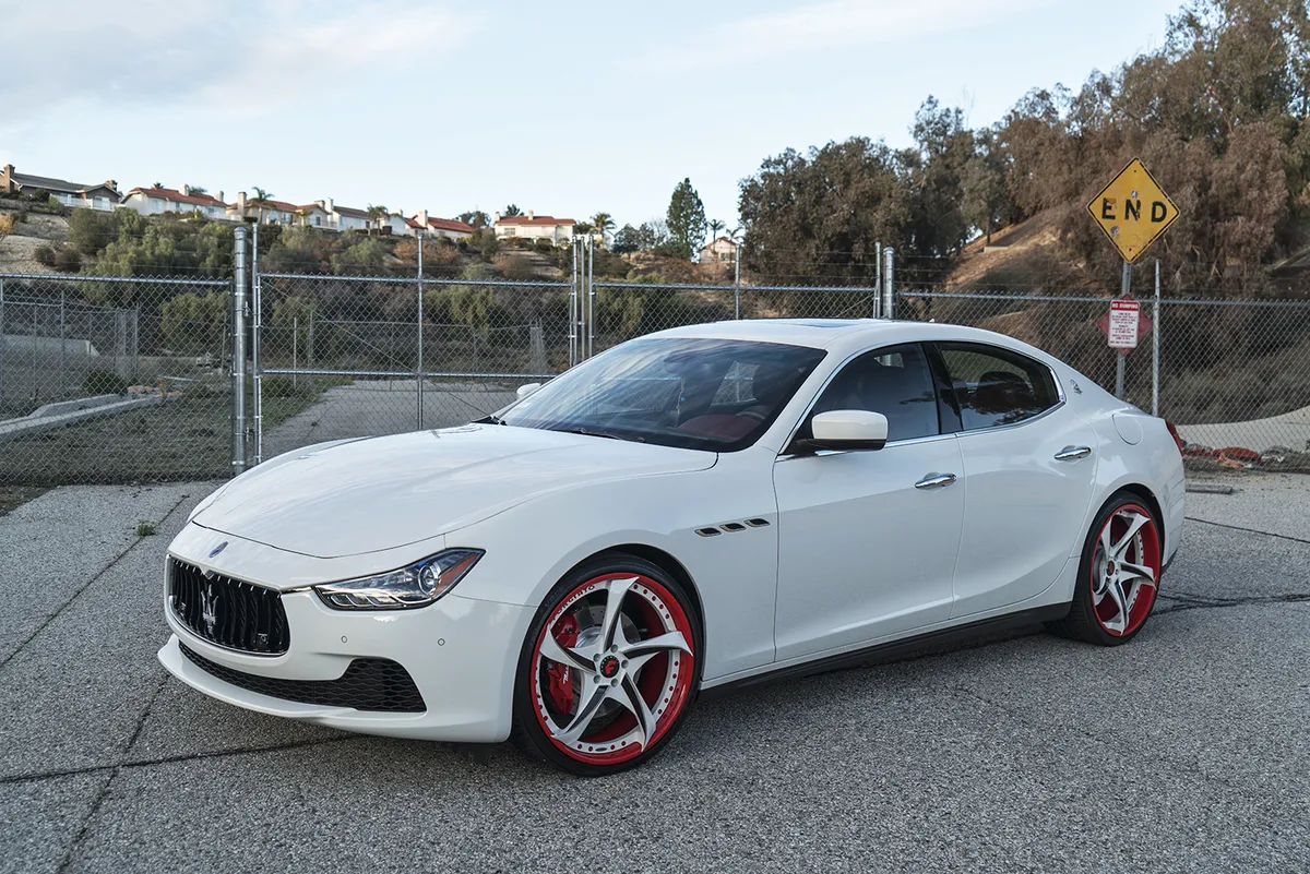 Maserati Ghibli on Forgiato Appuntito-ECL wheels