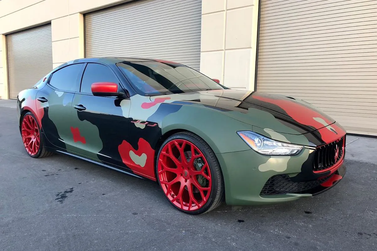 Maserati Ghibli on Forgiato Drea-M wheels