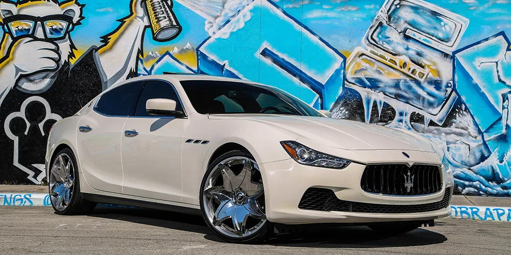 Maserati Ghibli on Forgiato Fiorito-ECL wheels