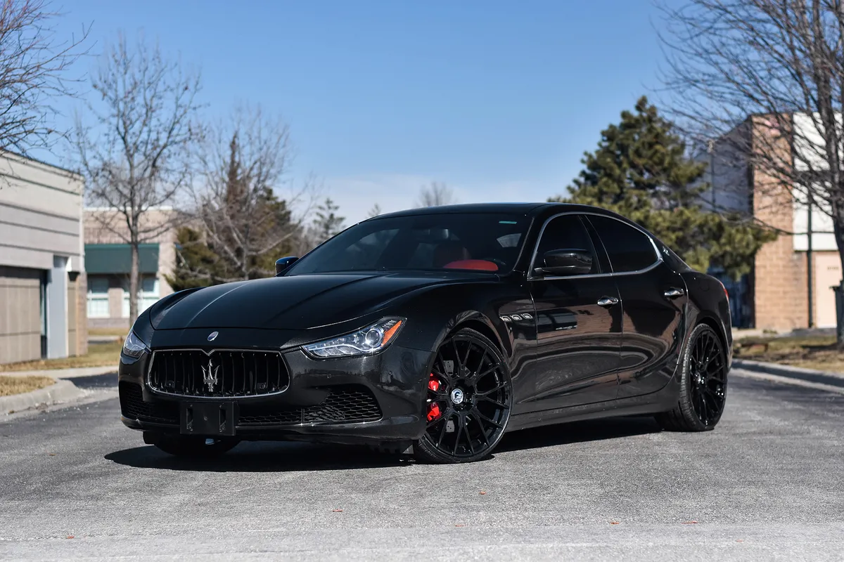 Maserati Ghibli on Forgiato Flow 001 wheels