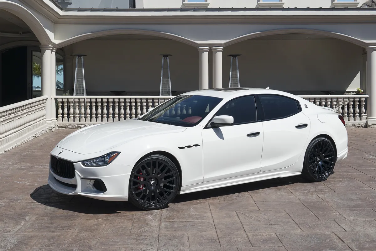 Maserati Ghibli on Forgiato Freddo-M wheels