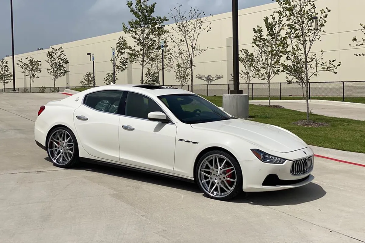 Maserati Ghibli on Forgiato Maglia wheels