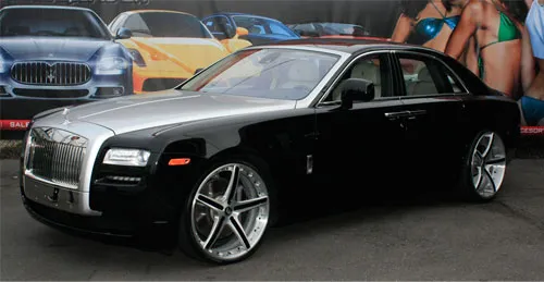 Rolls-Royce Ghost on Forgiato Aggio-ECL wheels