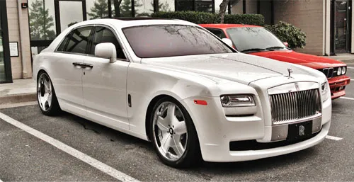 Rolls-Royce Ghost on Forgiato Alneato wheels