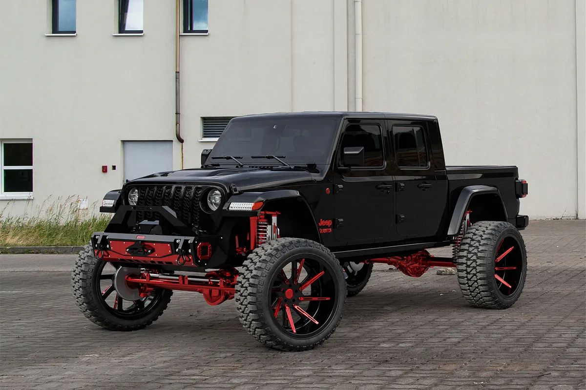 Jeep Gladiator on Forgiato Gambe-2 wheels