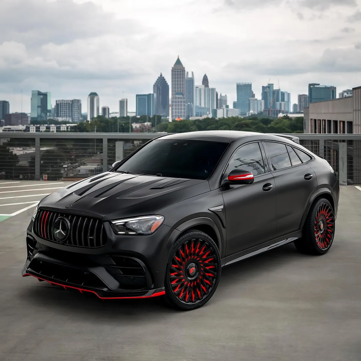 Mercedes-Benz GLE on Forgiato Tessuto wheels