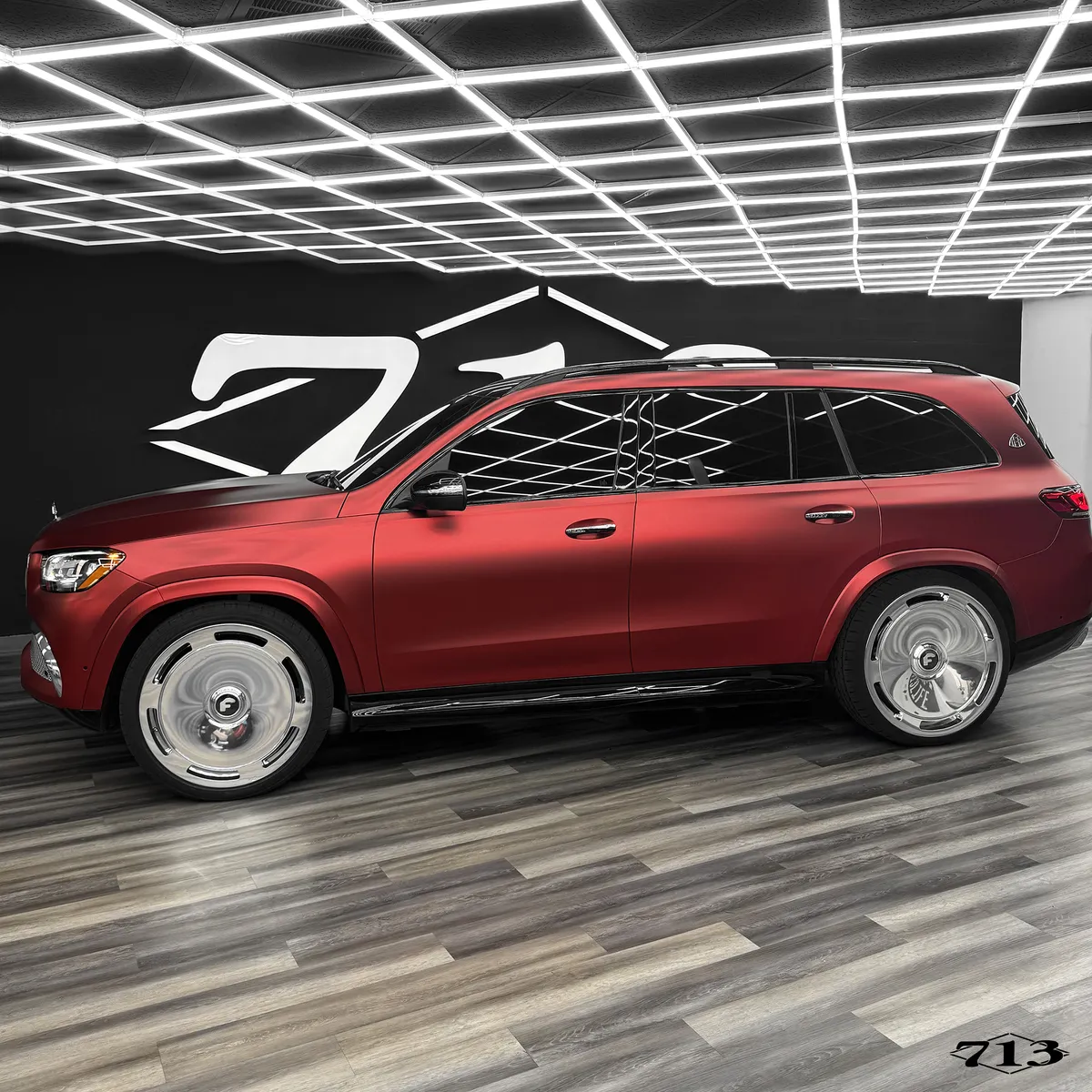 Mercedes-Benz GLS on Forgiato Blank-RA wheels