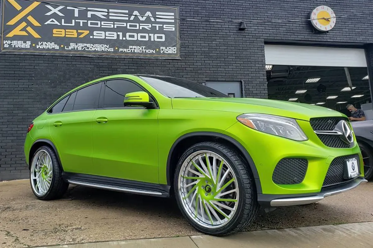 Mercedes-Benz GLS on Forgiato Ventoso wheels