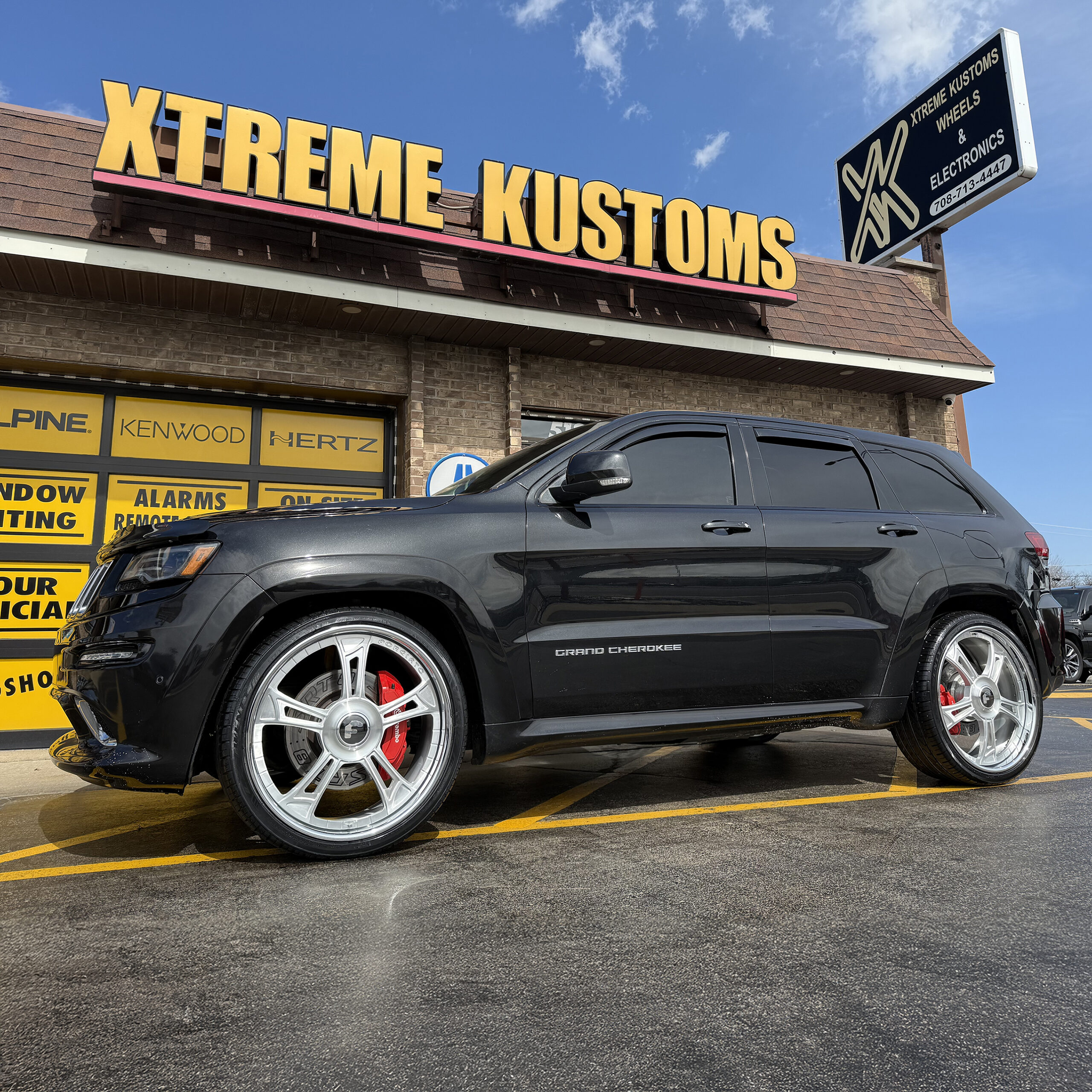 Jeep Grand Cherokee on Forgiato Belice Xkw wheels