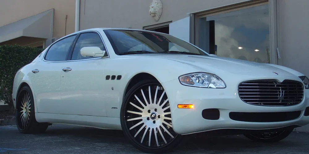 Maserati Granturismo on Forgiato Andata wheels
