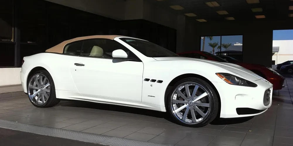 Maserati Granturismo on Forgiato Concavo wheels