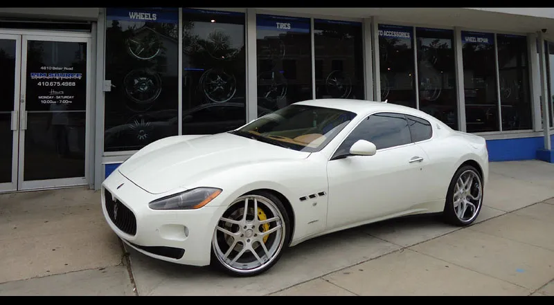 Maserati Granturismo on Forgiato Dieci C wheels