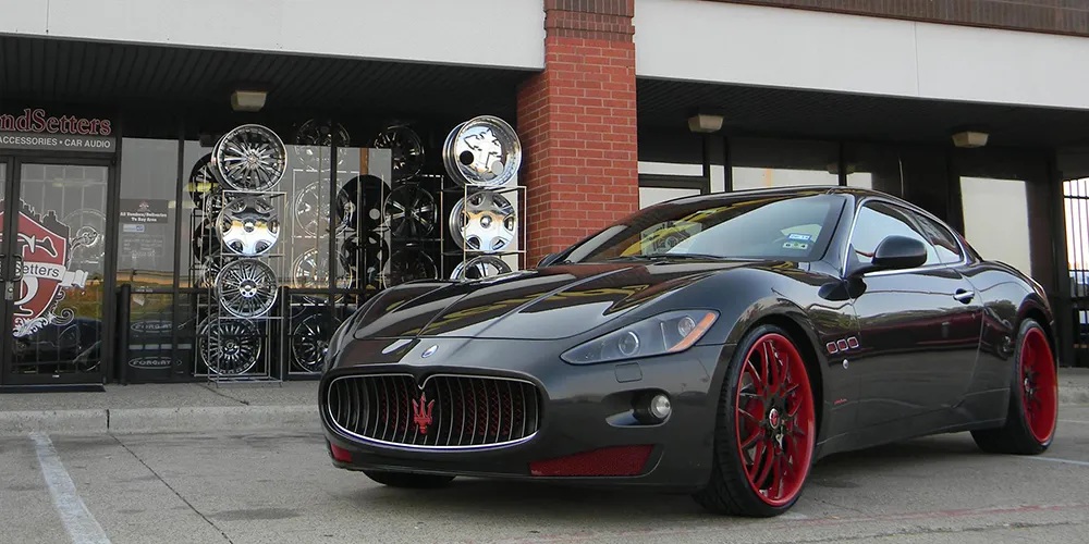 Maserati Granturismo on Forgiato Maglia wheels