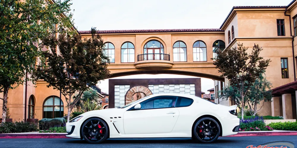 Maserati Granturismo on Forgiato Piastra wheels