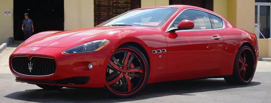 Maserati Granturismo on Forgiato Rasoio wheels