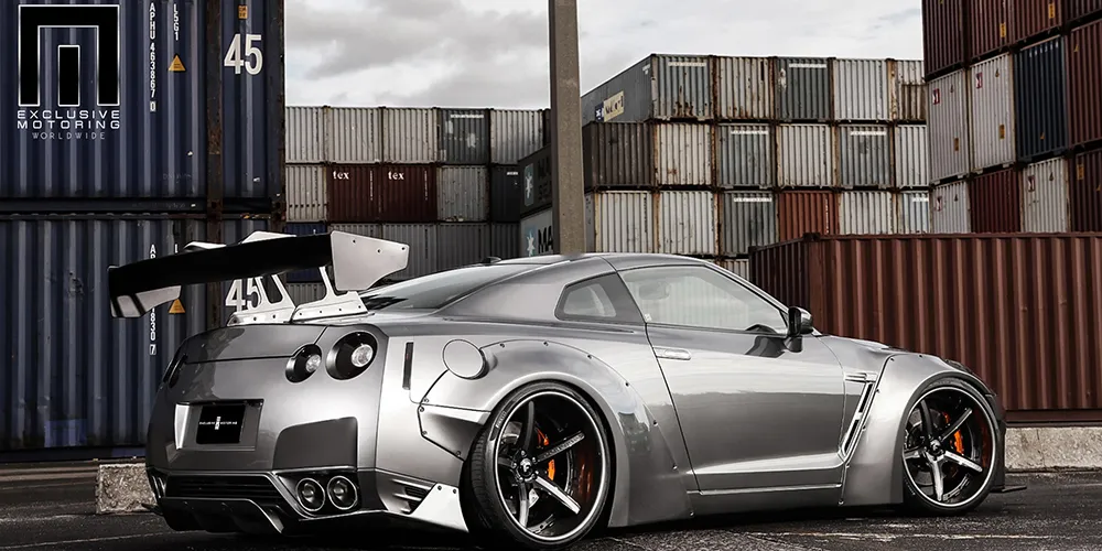 Nissan GTR on Forgiato Aggio-ECL wheels