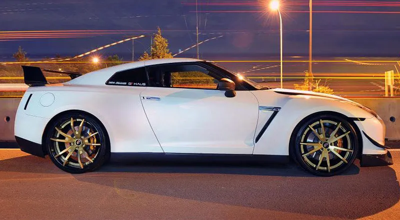 Nissan GTR on Forgiato F2.01 wheels