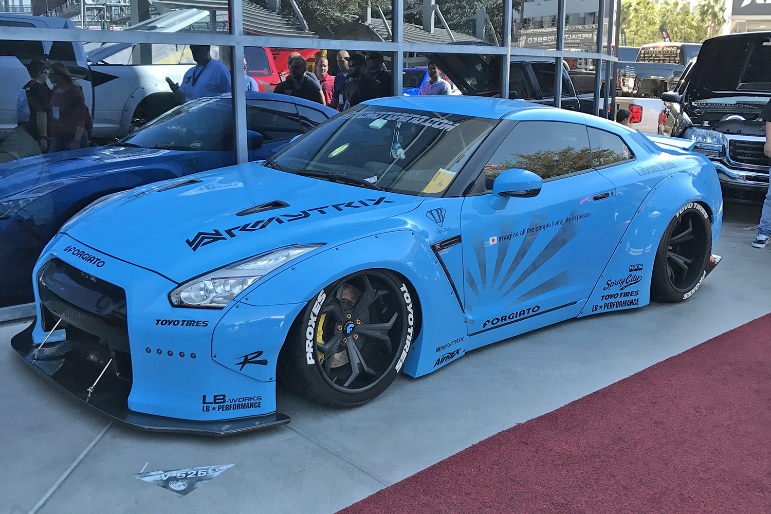 Nissan GTR on Forgiato F2.09 wheels