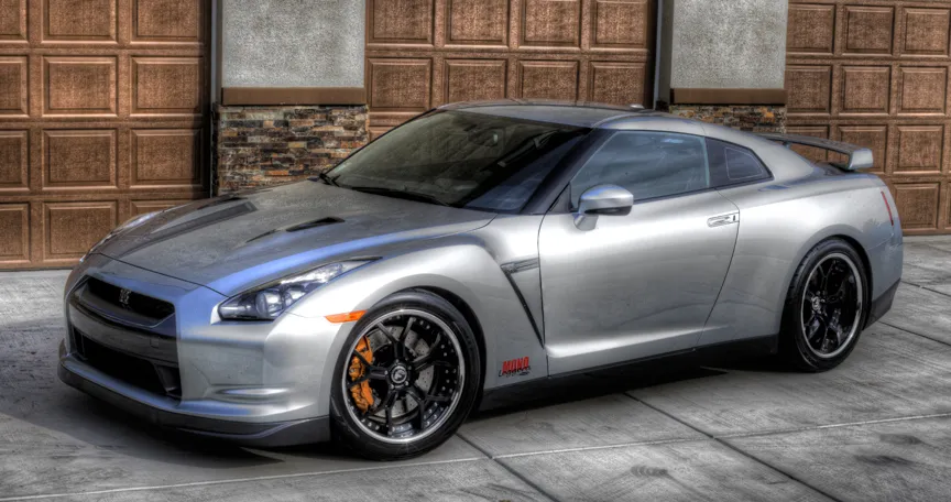 Nissan GTR on Forgiato GTR wheels